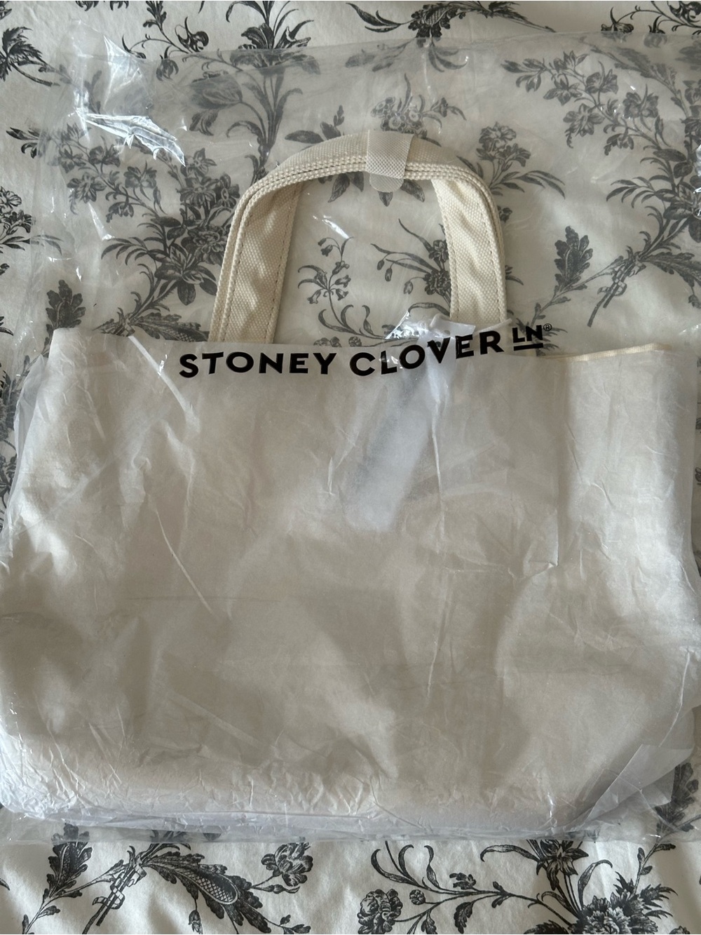 Stoney Clover Lane Small Canvas Tote NWT - Picture 4 of 6
